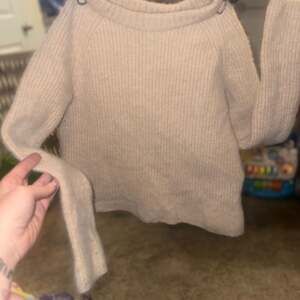 Jenni Kayne Cashmere Fisherman Sweater in Oatmeal